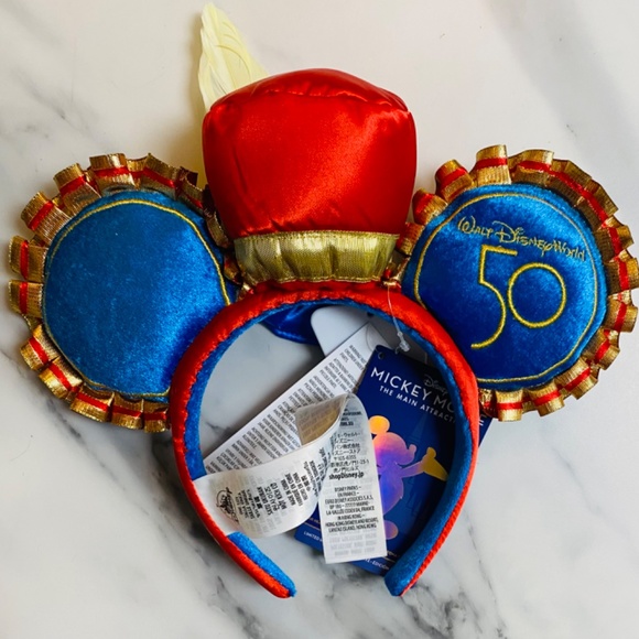 NWT Disney Dumbo Flying Elephant Ride Mickey Minnie Ears 50th Anniversary NWT main image 4